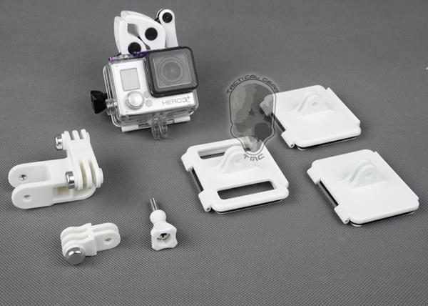 G TMC Gopro Sportman mount set ( White )